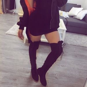 🆕Long Lace Up Boots